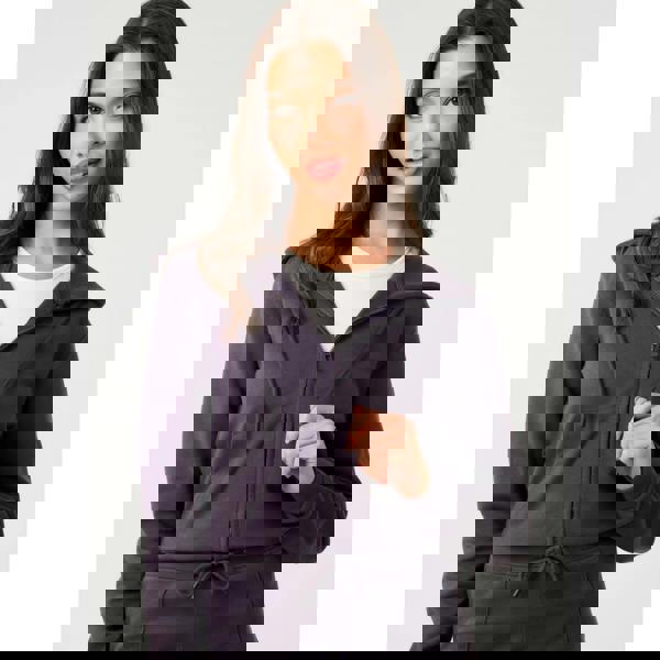 Pink Vanilla Zip Up Cropped Hoodie