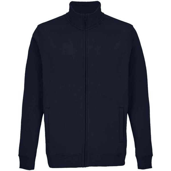 SOLS Unisex Adult Cooper Marl Full Zip Jacket - French Navy
