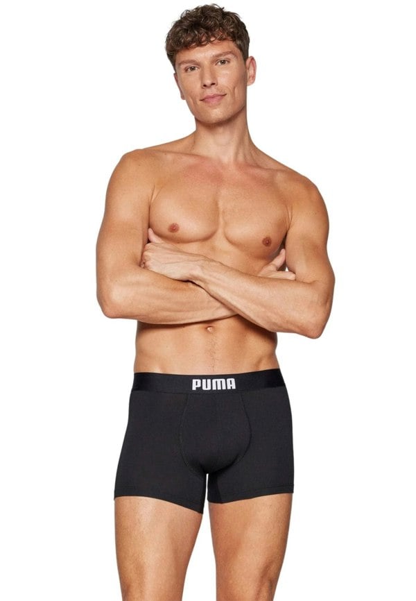 PumaBoxer Briefs 2 - pack2 - Pack Placed Logo Boxer Briefs, BlackBoxers - and - Briefs.net