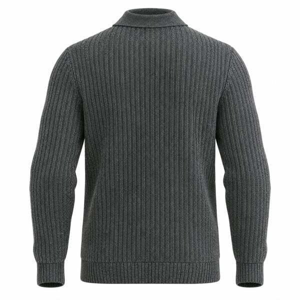 Barbour International Oxham Half Zip Jumper Asphalt