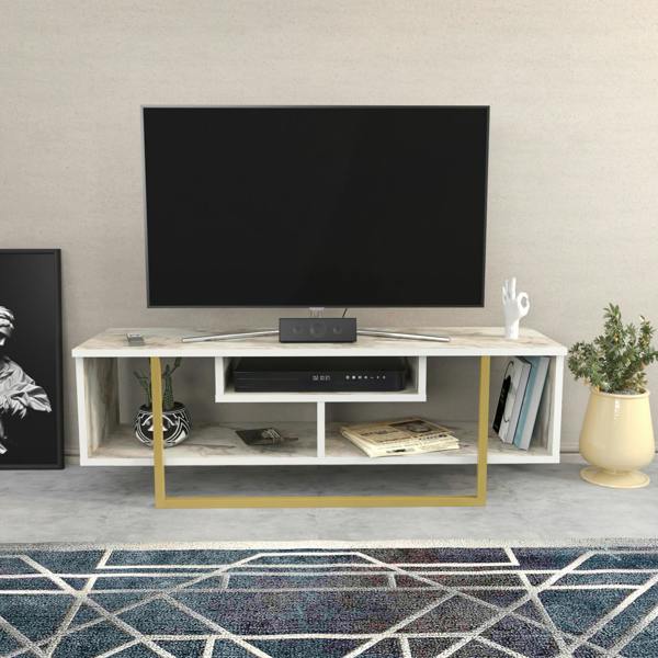Decorotika Asal Modern Tv Stand TV Unit TV Cabinet for TV's up to 55"