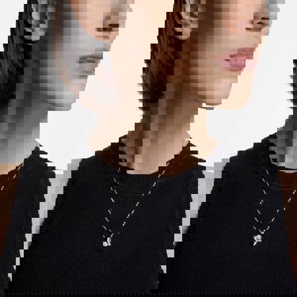 Swarovski Sparkling Silver Dancing Crystal Necklace 5286137