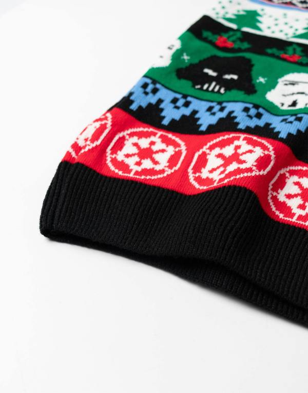 Star Wars Mens Multicoloured Logo Christmas Jumper
