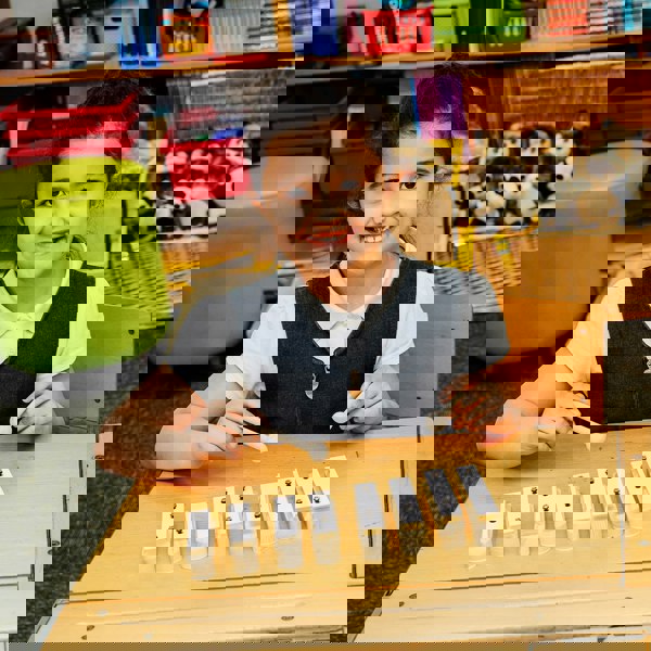 A-Star 8 Bar Wooden Chime Set