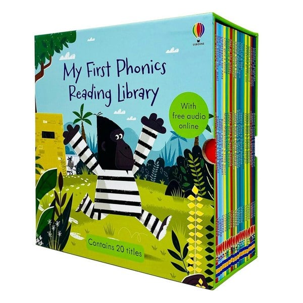 My First Phonics Reading Library 20 Book Set (Phonics Readers) (WITH FREE AUDIO ONLINE)