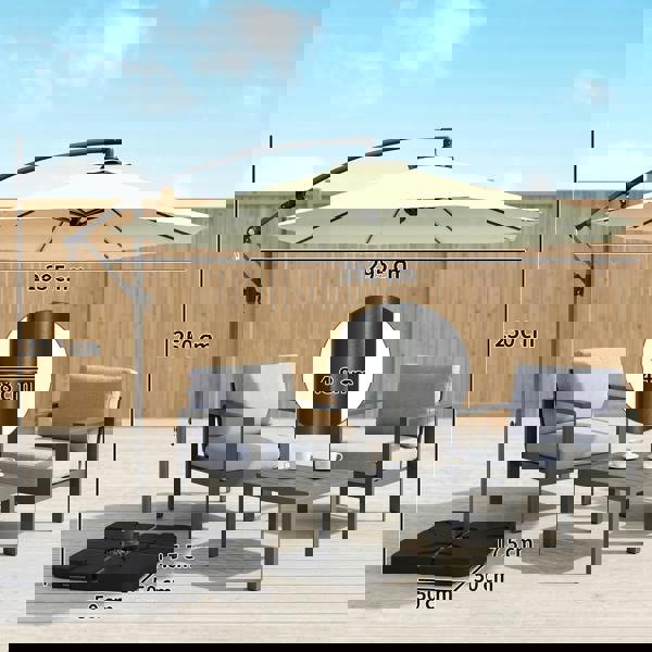 Patio Offset Umbrella