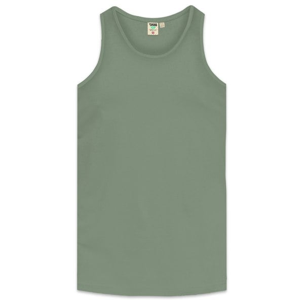 Duke Mens D555 Fabio Tank Top - Khaki