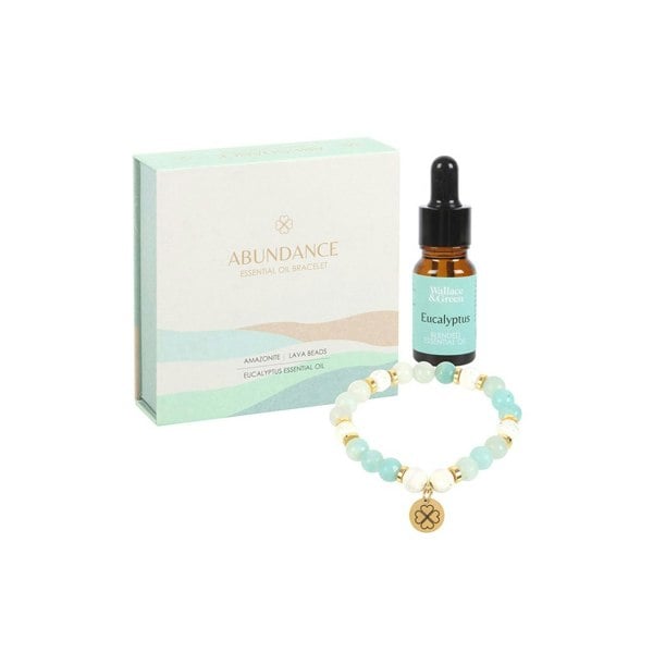 Serano Abundance Amazonite Crystal Essential Oil Bracelet