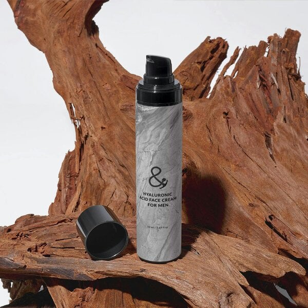 Anchor & Crew Moisturising Mens Natural Hyaluronic Acid Face Cream (50ml)