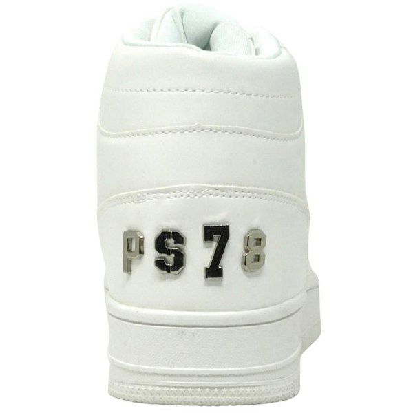 Plein Sport Logo High Top Sneakers - White 