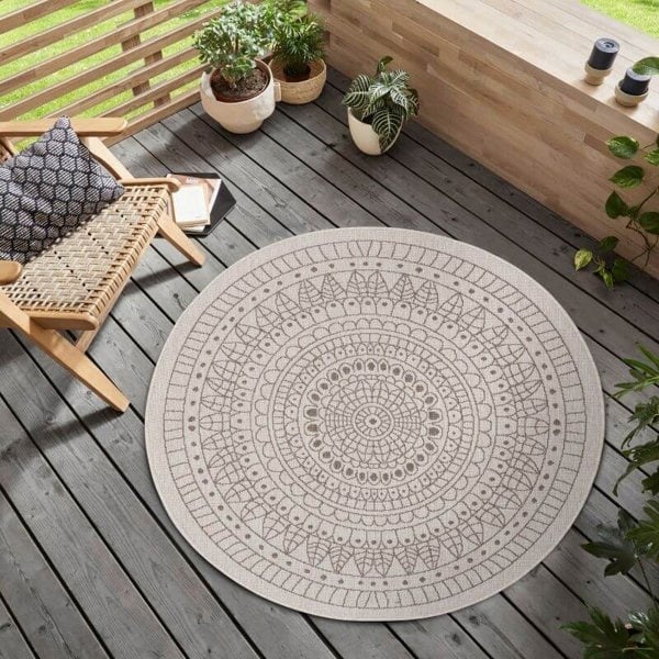 The Rugs Porto Reversible Indoor-Outdoor Rug - Durable