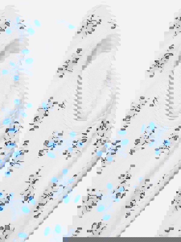 Rachel Riley Baby Boys Teddy Bib in White