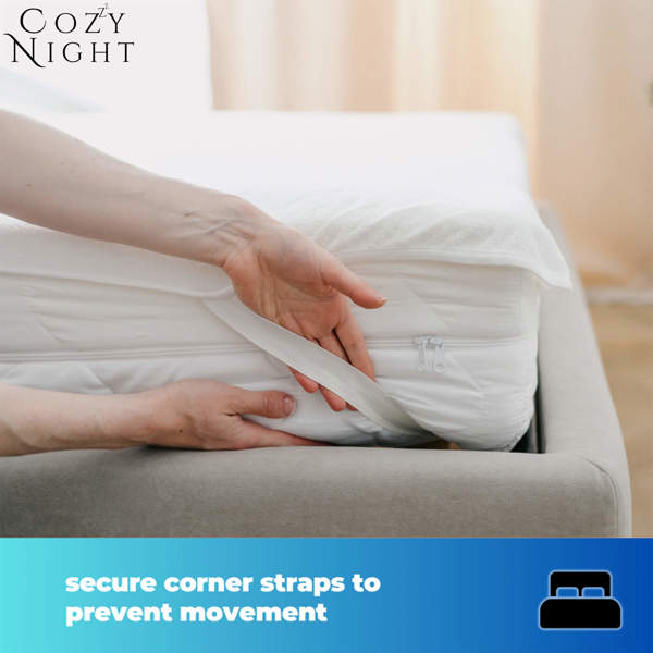 Cozy Night Electric Blanket Double Size Heated with 3 Heat Settings - Machine Washable with Overheat Protection