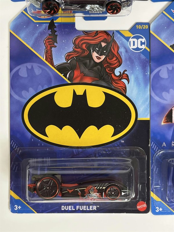 Hot Wheels Batman 4 Car Set 1:64 Scale Hot Wheels HDG89