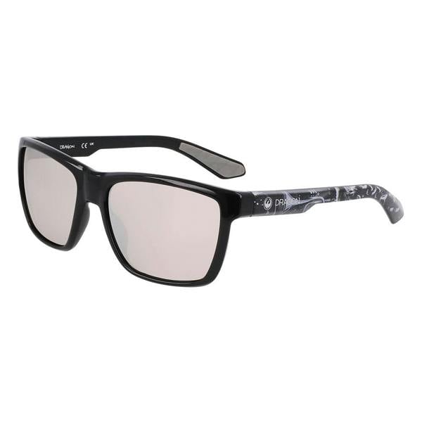 Dragon DALE - Black/White Benchetler with Lumalens Silver Ionized Lens