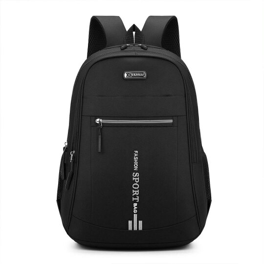 Havendro Black Backpack Rucksack Large Upgraded Mens Womens Bag Travel Work School Sports