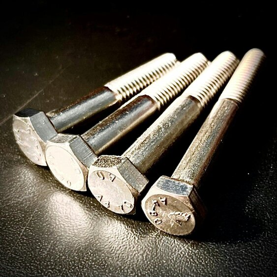 Fixaball M12 Hex Bolt A4 316 Stainless Steel DIN 931