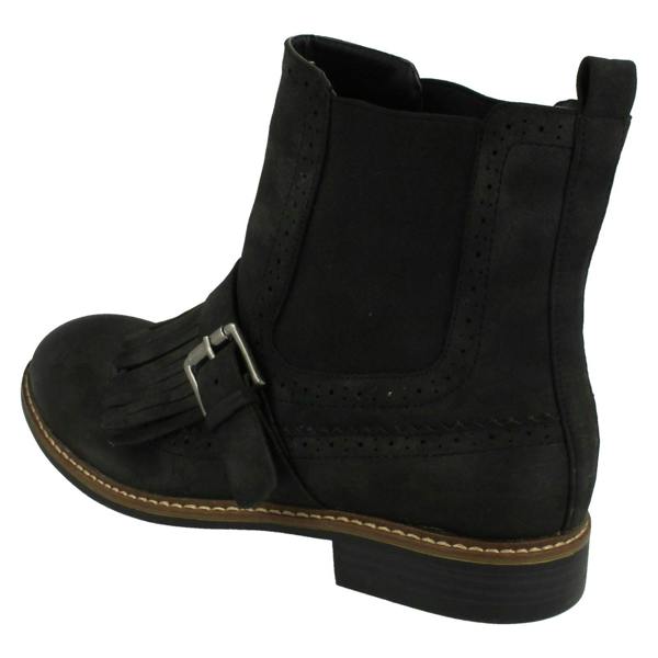 Down to Earth Ladies Down To Earth Flat Ankle Boots