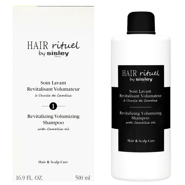 Hair Rituel by Sisley Cleansing & Detangling Revitalizing Volumizing Shampoo With Camellia Oil 500ml - Additional 2