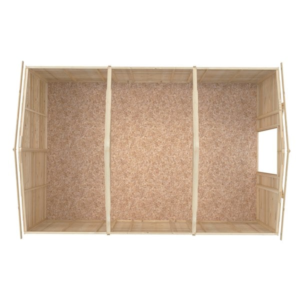 Shire Overlap Double Door No windows 10x15 Economy Storage Shed