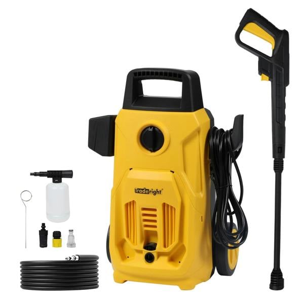 Traderight Pressure Washer Car Home Garden Jet Cleaner 1.6KW Electric Portable