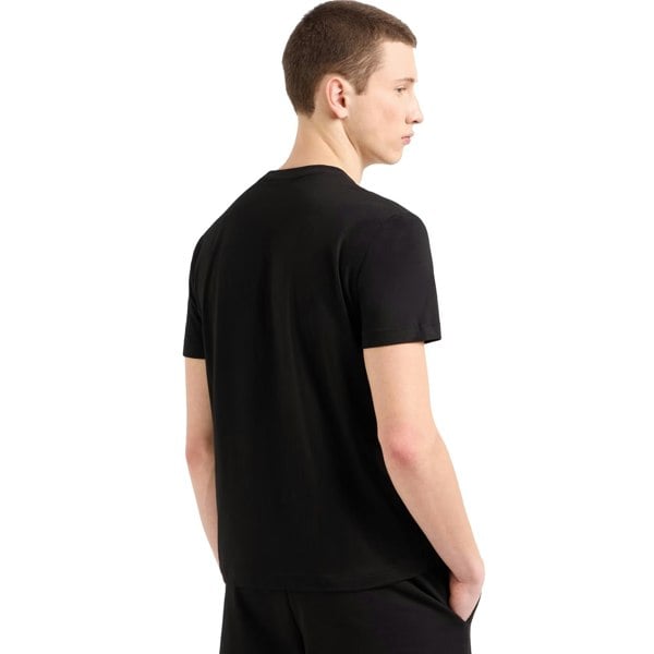 Emporio Armani EA7 EA7 Emporio Armani Visibility Tonal Logo T-Shirt Black