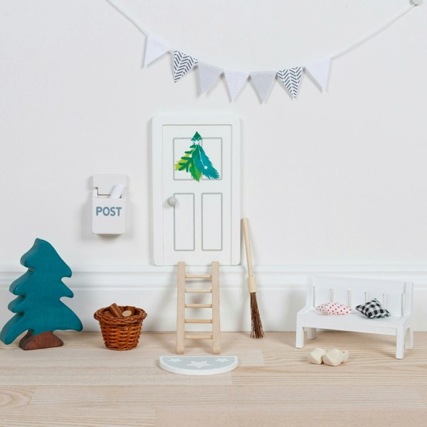 Goki Twenty Two Piece Wooden Elf Door