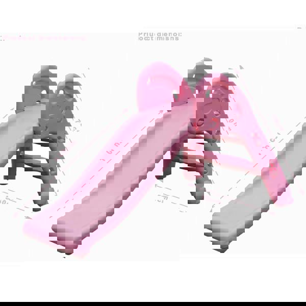 Gr8 Garden Folding Garden Slide Climber Set Baby Toddler Indoor Outdoor Kids Toy Pink