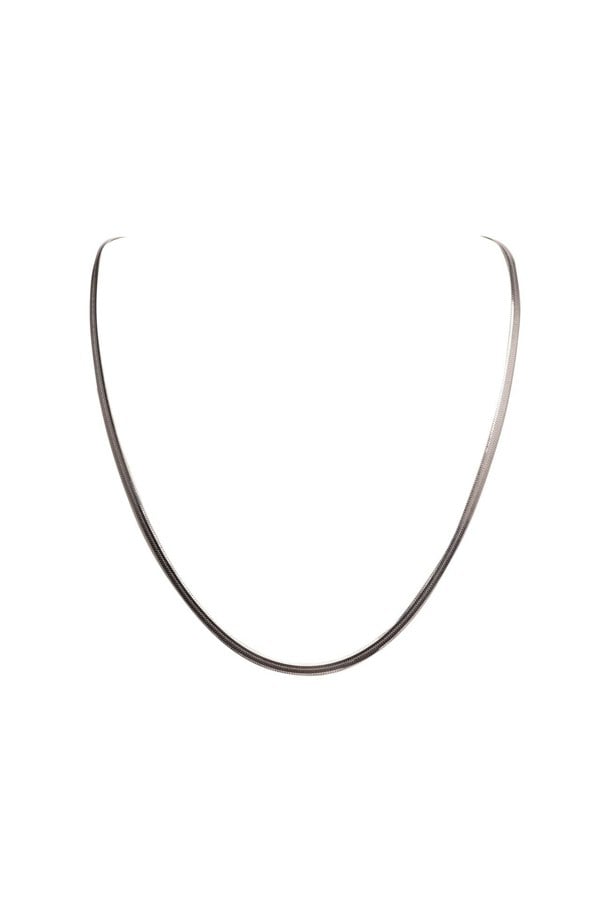 SVNX Silver Coloured Snake Chain