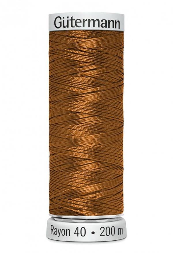 Gutermann No 40 Sulky Rayon Embroidery Thread 200m Rayon Thread Suitable For Embroidery