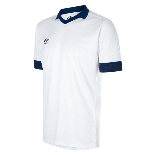 Umbro Mens Tempest Jersey - White/Navy
