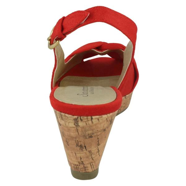 Savannah Ladies Savannah Mid Wedge Sandals