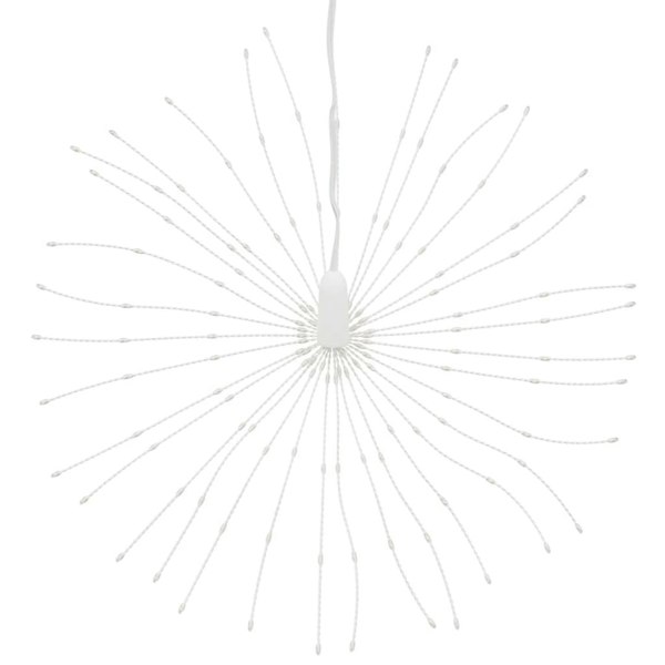 Berkfield Christmas Starburst Lights 140 LEDs 4 pcs Cold White 17 cm