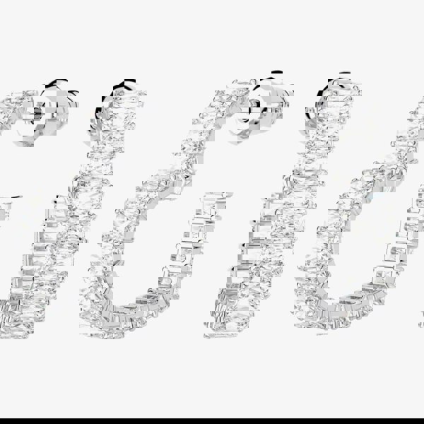 Swarovski Matrix Small Heart Hoop Earrings 5653170