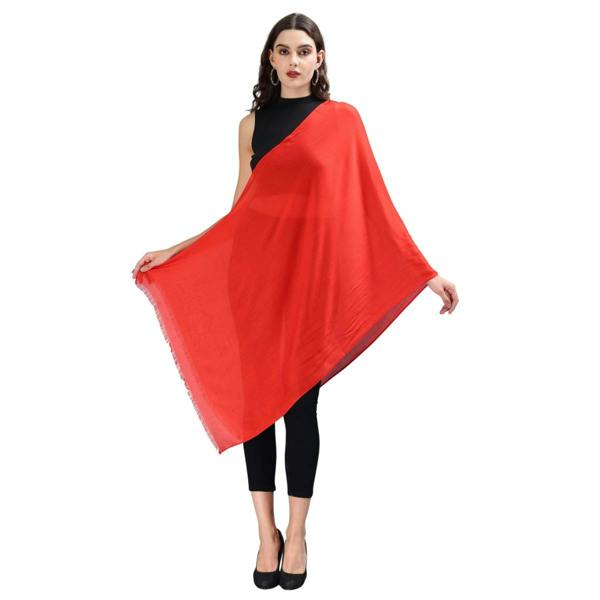Cath Kidston Plain Viscose Lightweight Scarf - Red - 