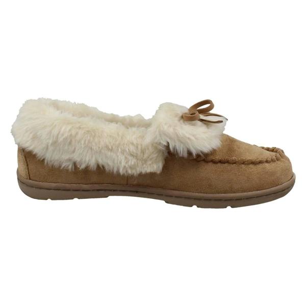 Clarks Ladies Clarks Moccasin Warm Lined Slippers Leno Cosy