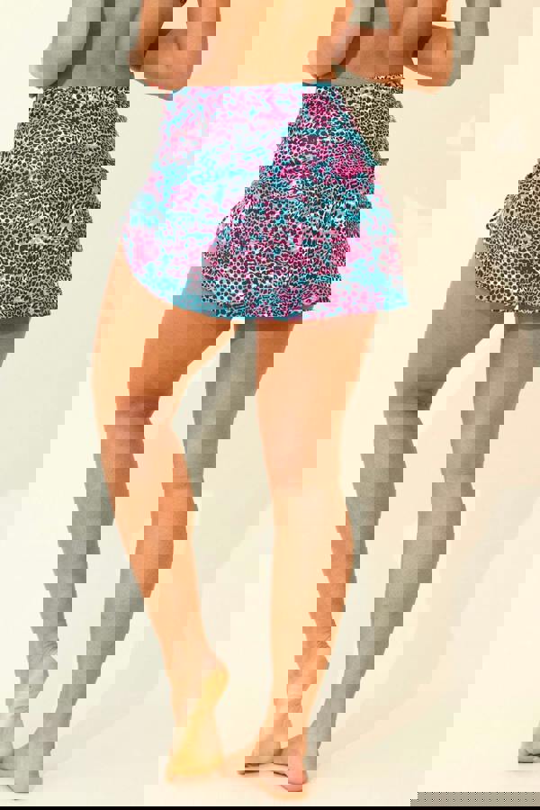 Neon Leopard Print Bikini