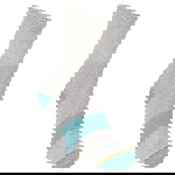 Trespass Womens/Ladies Wendall Socks (Pack of 5) - Indigo Tone/Heather Grey/Pink Haze - 