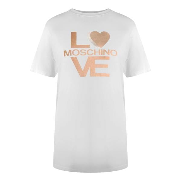 Moschino Love Moschino Bold Logo White T-Shirt