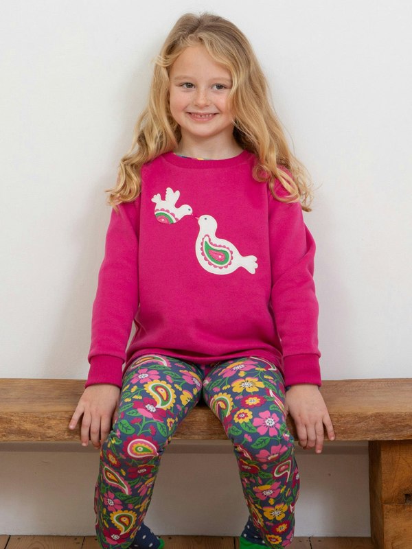 Kite Girls Organic Dove Love Sweatshirt