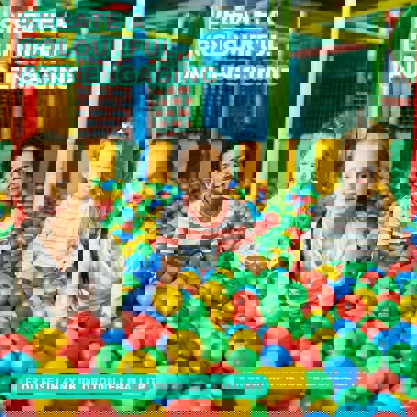 MANTRARAJ 100PCS Children Play Balls Plastic Soft Kids Ball Multicolour Pits Pen Play Room Pool Bath Crush Proof