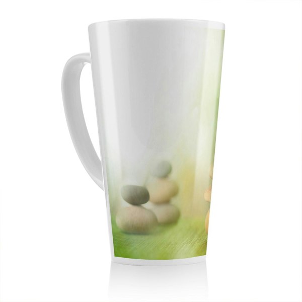 Benjamin Tate Design Rock Garden Designer Latte Mug
