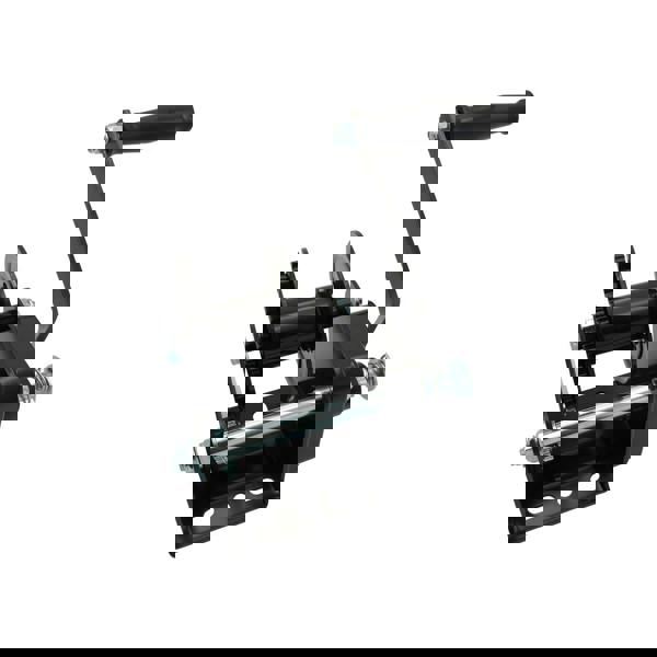 Black Manual Hand Winch with Brake 2000LB (900KG ATV Car Boat Trailer Puller)