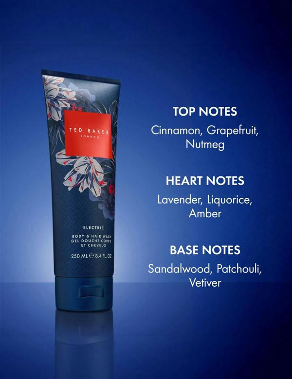 Ted Baker Fusion Electric Hair & Body Wash 250ml