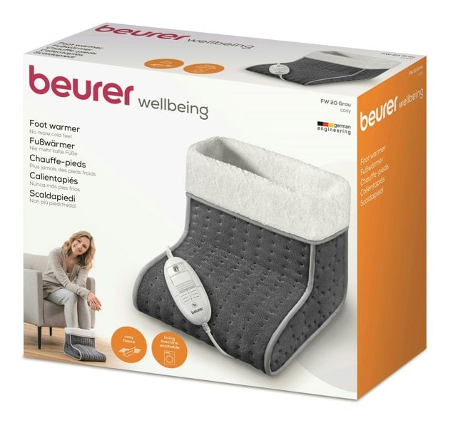 Beurer FW20 Cosy Foot Warmer Grey