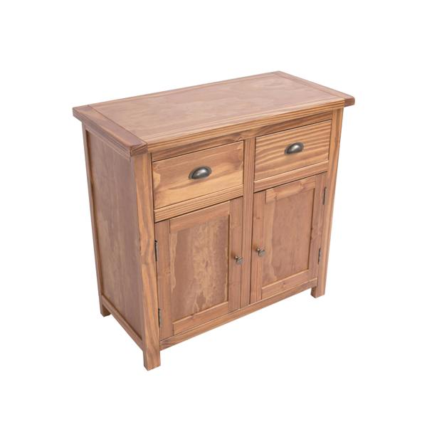 Cabinet Bits Padua Lacquered 2 Drawer 2 Door Sideboard Brass Cup Handle