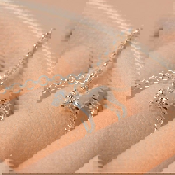 Labrador Dainty Chain Bracelet - Personalised - Sterling Silver - MYLEE London