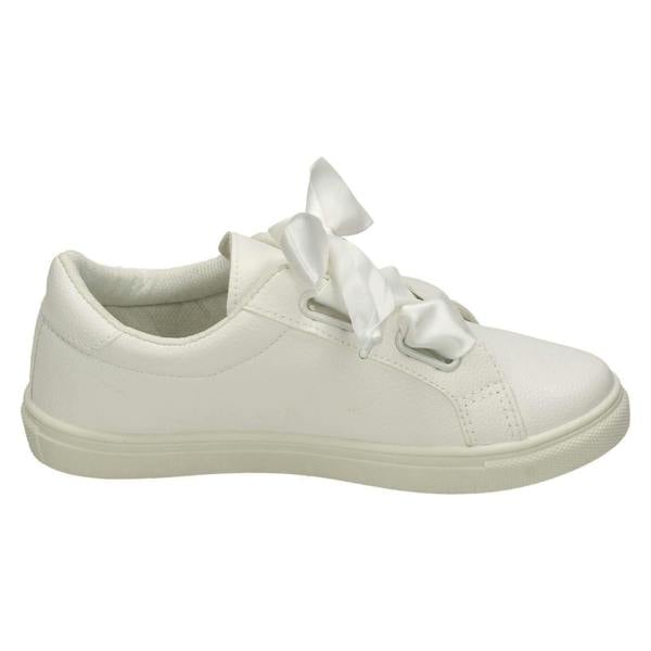 Spot On Girls Spot On Ribbon Lace Pumps