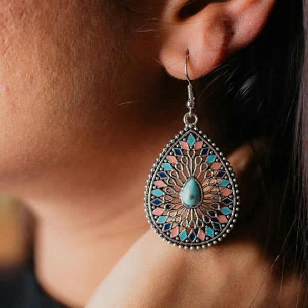 Indian Teardrop Danglers