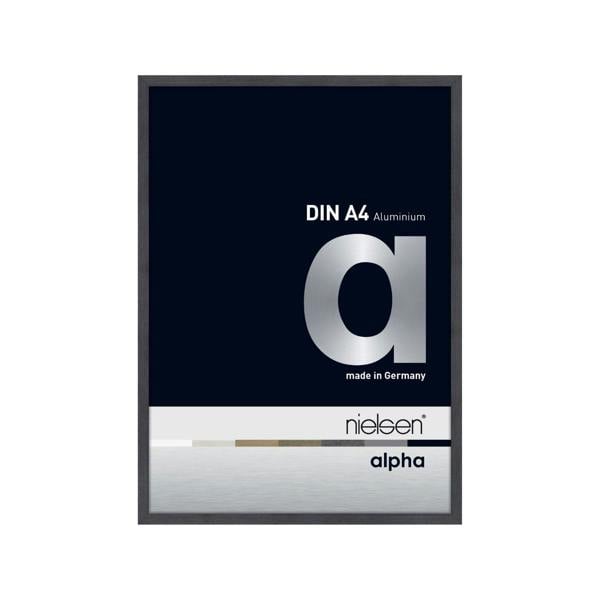 nielsen Alpha Aluminium Picture Frame - Black Oak